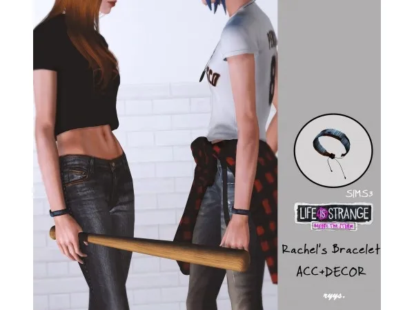 Before The Storm Rachels Bracelet (ACCDECOR) by rysyu - The Sims 3 Custom Content