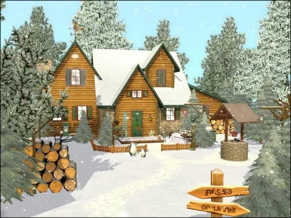 Winter forest sims by naday - The Sims 3 Custom Content
