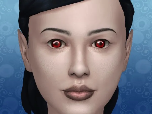Maxis Match Vampire Expressive Eyes DEFAULT REPLACER by lilotea - The Sims 4 Custom Content