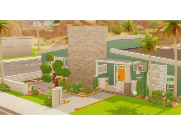 Alpha Retro active by zebrafizz - The Sims 4 Custom Content