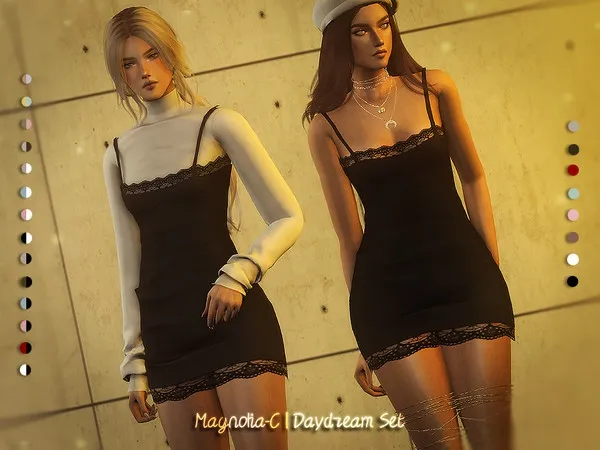 Alpha Magnolia C Daydream Set by thesimsresource - The Sims 4 Custom Content