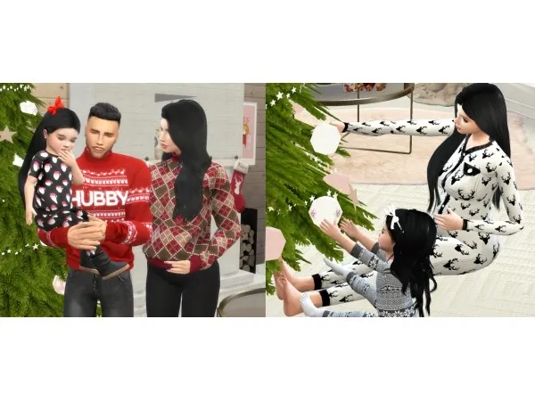 Alpha Pregnancy poses by simblredits - The Sims 4 Custom Content