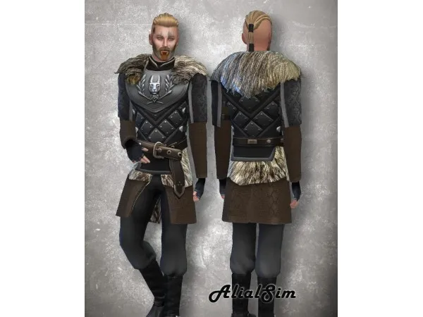 Maxis Match Viking Costume by alialsim - The Sims 4 Custom Content