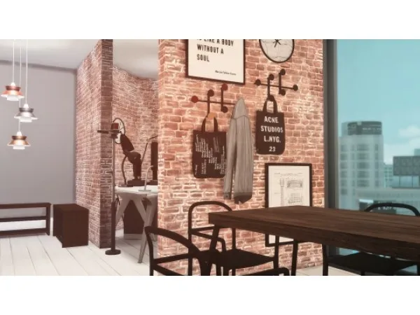 Alpha Frist ALPHA Apartment yt by llamasims - The Sims 4 Custom Content