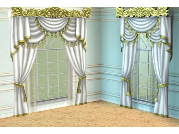 4t3 Get Famous EP Royal Draperies sims by deniisu - The Sims 3 Custom Content