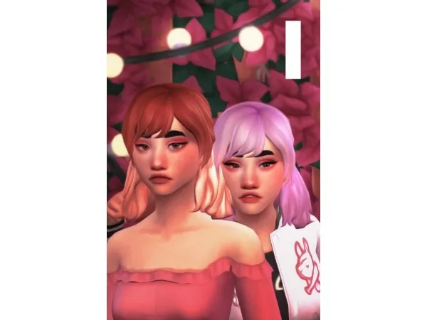 Maxis Match Ellie hair by zebrazest - The Sims 4 Custom Content