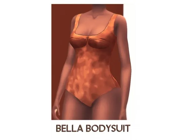 Maxis Match Bella Bodysuit Bella Bun by savvysweet - The Sims 4 Custom Content