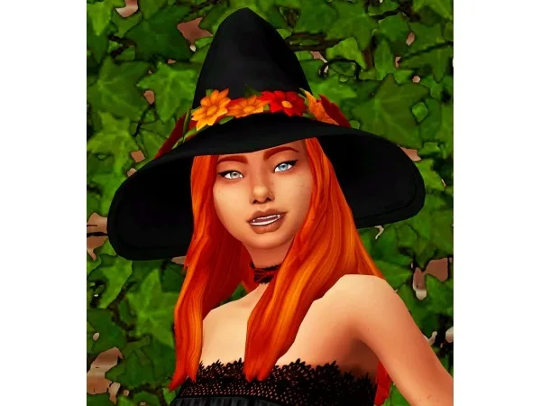 Maxis Match DIY Witch Hats by divadoom - The Sims 4 Custom Content