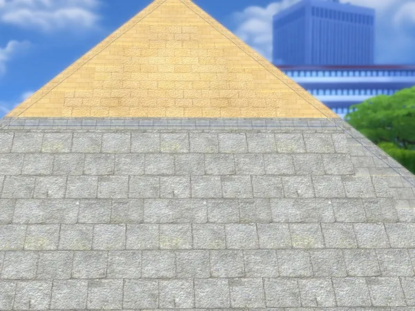 Alpha Egyptian Pyramid Stone Roofs for - The Sims 4 Custom Content