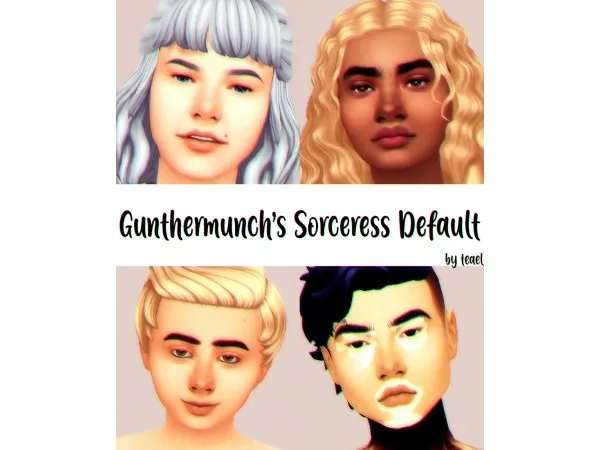 Maxis Match teael Scoeress Skinblend Default Version - The Sims 4 Custom Content