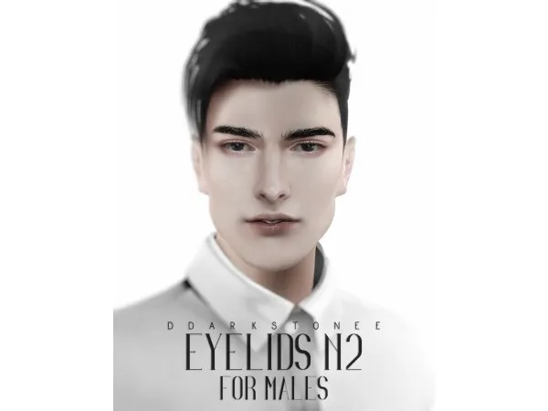 Alpha EYELIDS N2 by ddarkstonee - The Sims 4 Custom Content
