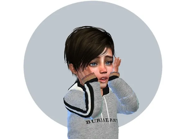 Alpha Designer Set Shirt Jeans for little Boys boutique by sims4 - The Sims 4 Custom Content