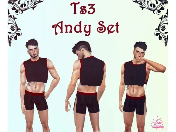 Am Andy Set by VenusPrincess - The Sims 3 Custom Content