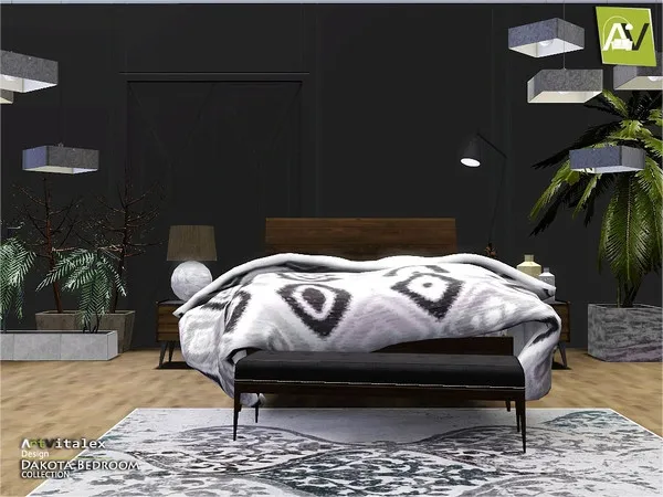 Dakota Bedroom - The Sims 3 Custom Content
