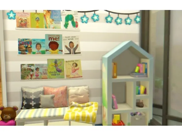 Mix CHILDREN BOOKS by simtember - The Sims 4 Custom Content