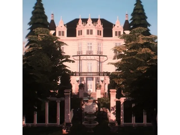 Alpha Le Manoir des Coteaux by xsorcier - The Sims 4 Custom Content