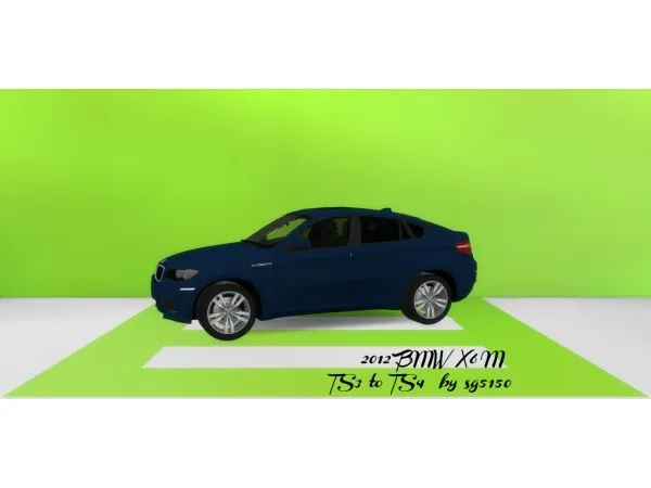 Alpha sg5150 2012 BMW X6 M - The Sims 4 Custom Content