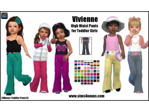 Alpha Vivienne pants by sims4nexus - The Sims 4 Custom Content