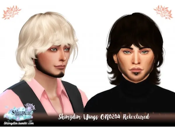 Alpha S4 Wings ON0204 Retexture Child Toddler Naturals Unnaturals - The Sims 4 Custom Content