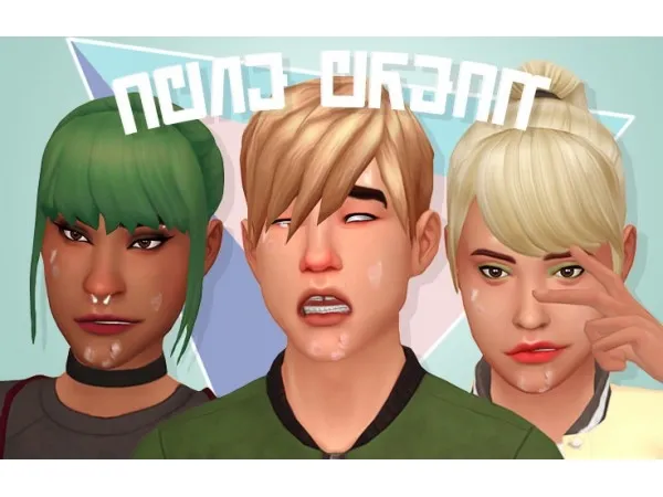 Maxis Match early grape Acne CreamFor all your greasy kids - The Sims 4 Custom Content