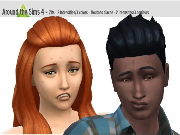 Maxis Match Around Zits by simsfinds - The Sims 4 Custom Content