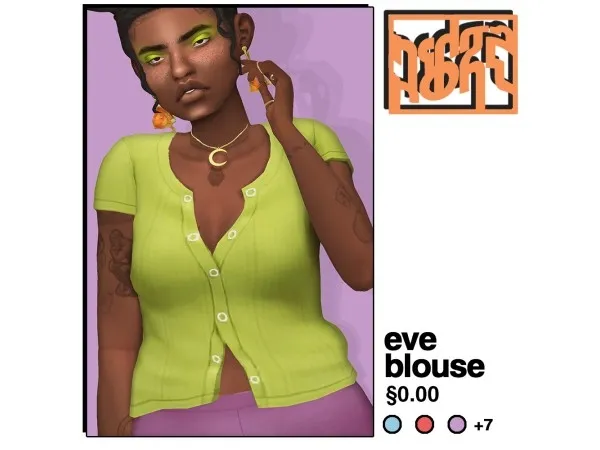 Maxis Match ridgeport eve - The Sims 4 Custom Content