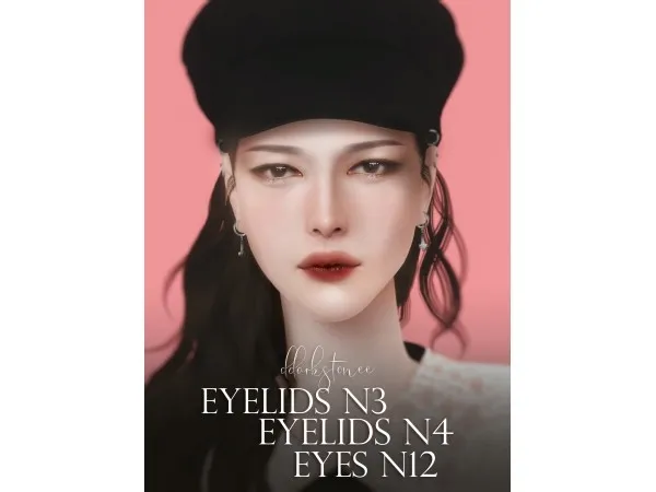 Alpha ddarkstonee EYELIDS N3 N4 EYES N12 - The Sims 4 Custom Content
