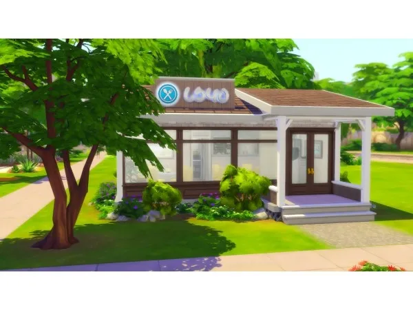 Alpha mellowsimss Elliotts Restaurant - The Sims 4 Custom Content