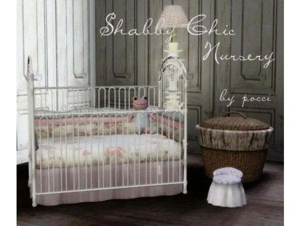 Shabby Chic Nursery by gardenbreeze - The Sims 3 Custom Content