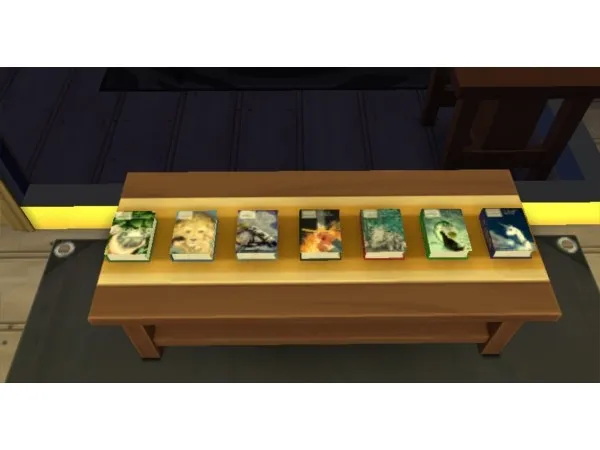 Mix The Chronicles of Narnia Book Series Readable by KaraStars - The Sims 4 Custom Content