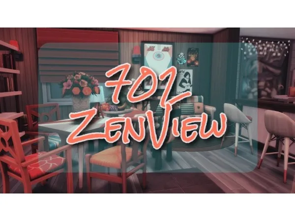 Maxis Match iiwa s 702 ZenView - The Sims 4 Custom Content