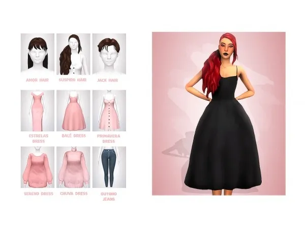 Maxis Match Chiclete set by simandy - The Sims 4 Custom Content