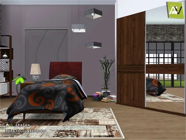 Lore Young Bedroom - The Sims 3 Custom Content