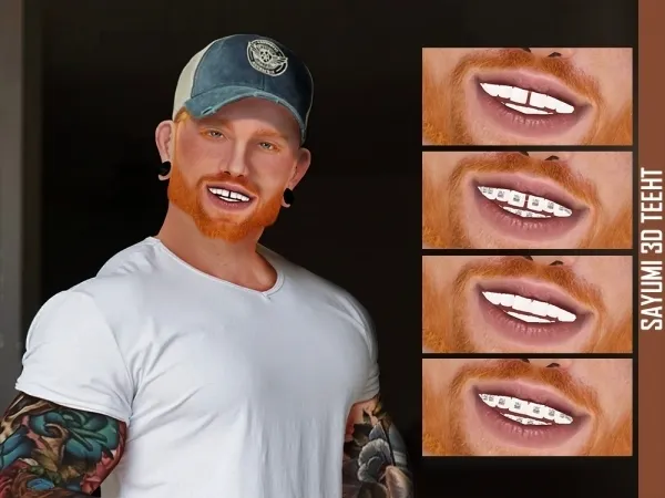 Sims 4 Teeth