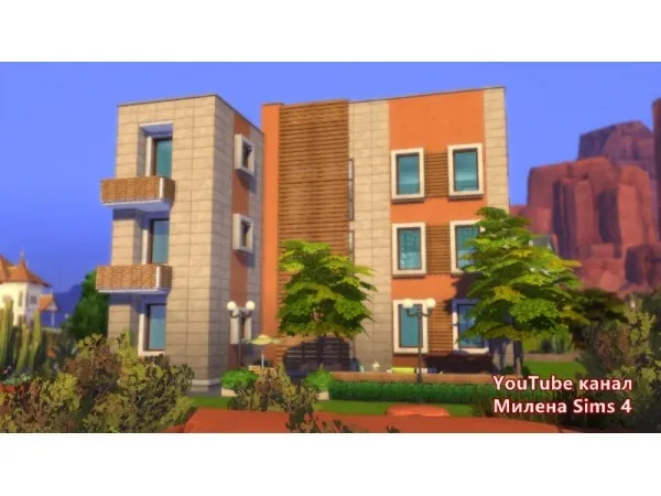 Alpha Apartment Military by mulena - The Sims 4 Custom Content