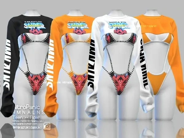 Alpha H M N A L N S by nitropanic - The Sims 4 Custom Content