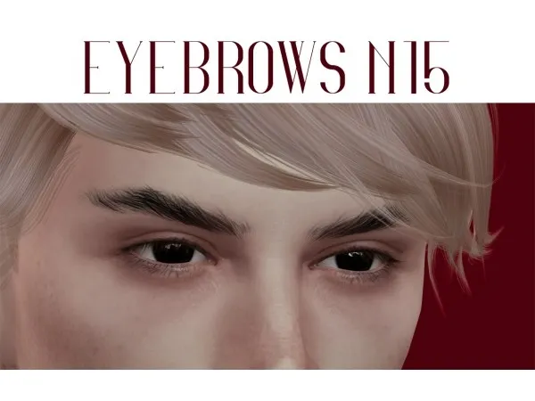 obscurus-sims EYEBROWS N15, 16, 17