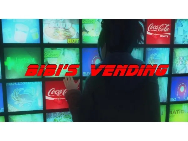 Alpha Toskasims Bibis Vending Machine - The Sims 4 Custom Content