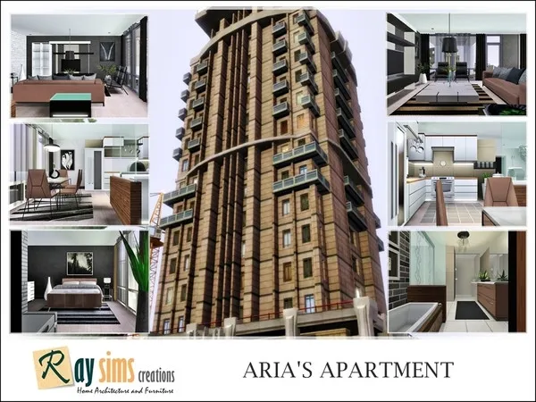 Aria's Apartment - The Sims 3 Custom Content