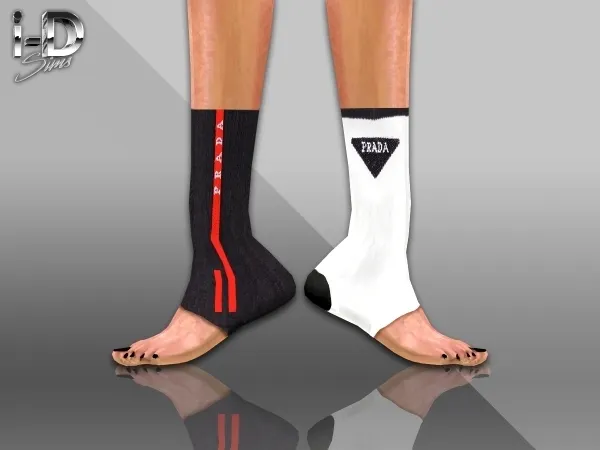 Alpha NYLON SOCKS by polygoncouture - The Sims 4 Custom Content