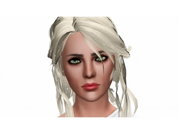 Cirilla Riannon (Witcher 3) by NeteriXX - The Sims 3 Custom Content