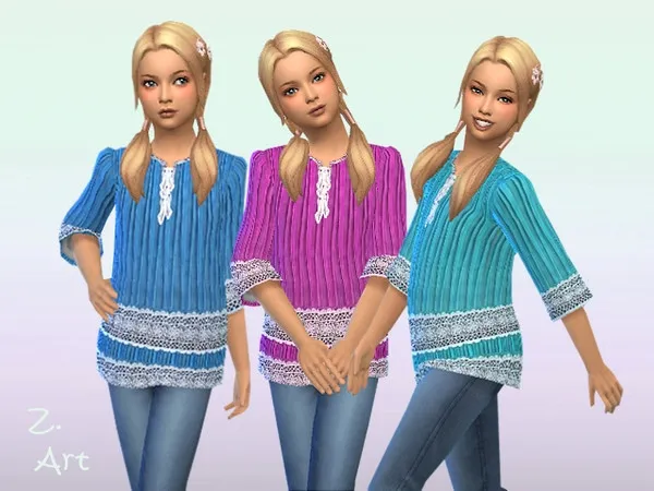 Alpha Boho 04 - The Sims 4 Custom Content