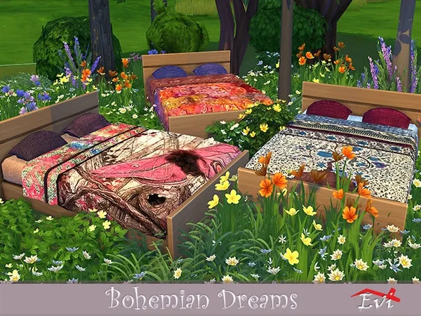 Alpha Bohemian Dreams - The Sims 4 Custom Content
