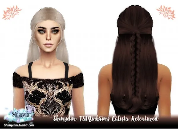 Alpha S4 TSMinhSims Calista Retexture Naturals Unnaturals - The Sims 4 Custom Content