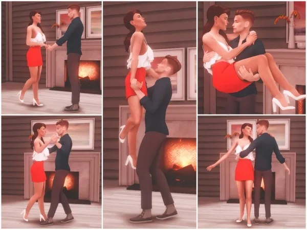 Alpha katverse Can I Have This Dance pose pack - The Sims 4 Custom Content