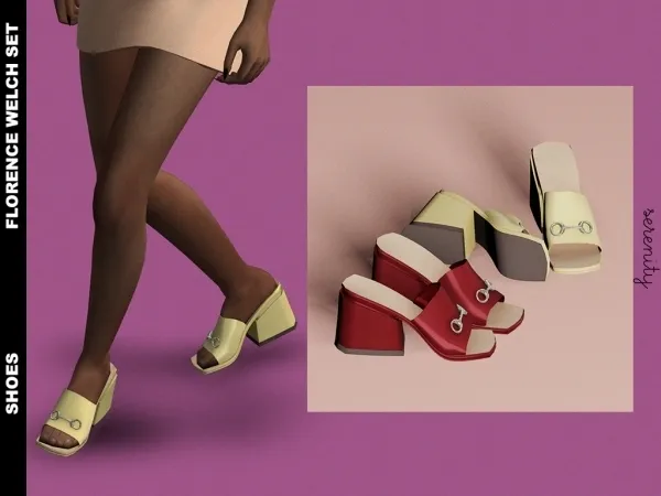 Alpha Florence Welch Shoes - The Sims 4 Custom Content