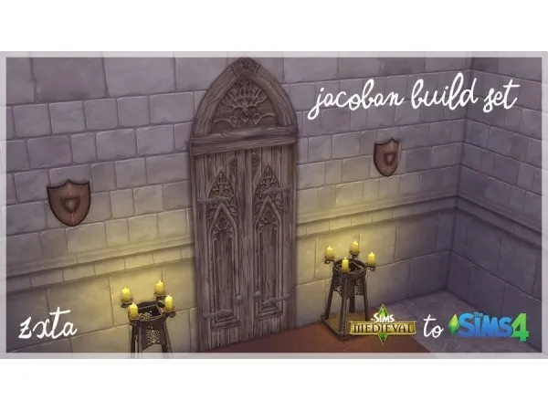 Maxis Match ZxTa Jacoban Build Set TSM - The Sims 4 Custom Content