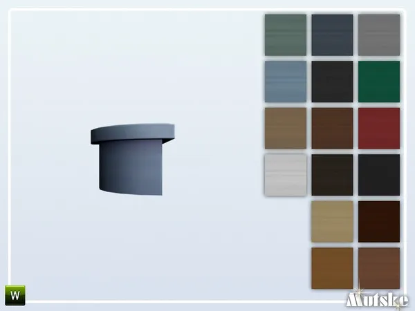 Stairs Add on Unremarkable Staircase 1 step Round - The Sims 4 Custom Content