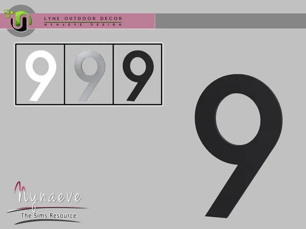 Lyne House Number 9 - The Sims 4 Custom Content