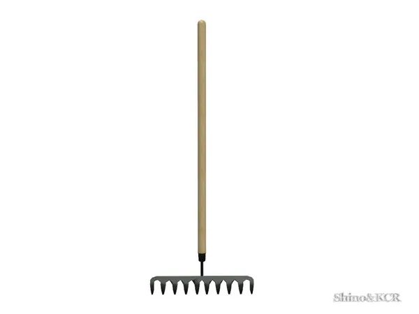 Outdoor 19 Deco Soil Rake - The Sims 4 Custom Content